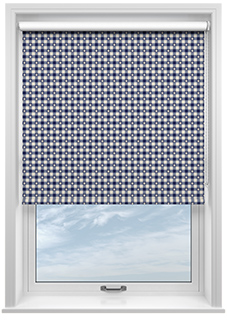 Whaley Great, Gingham Star Shore - Twist&Fit Roller Blind